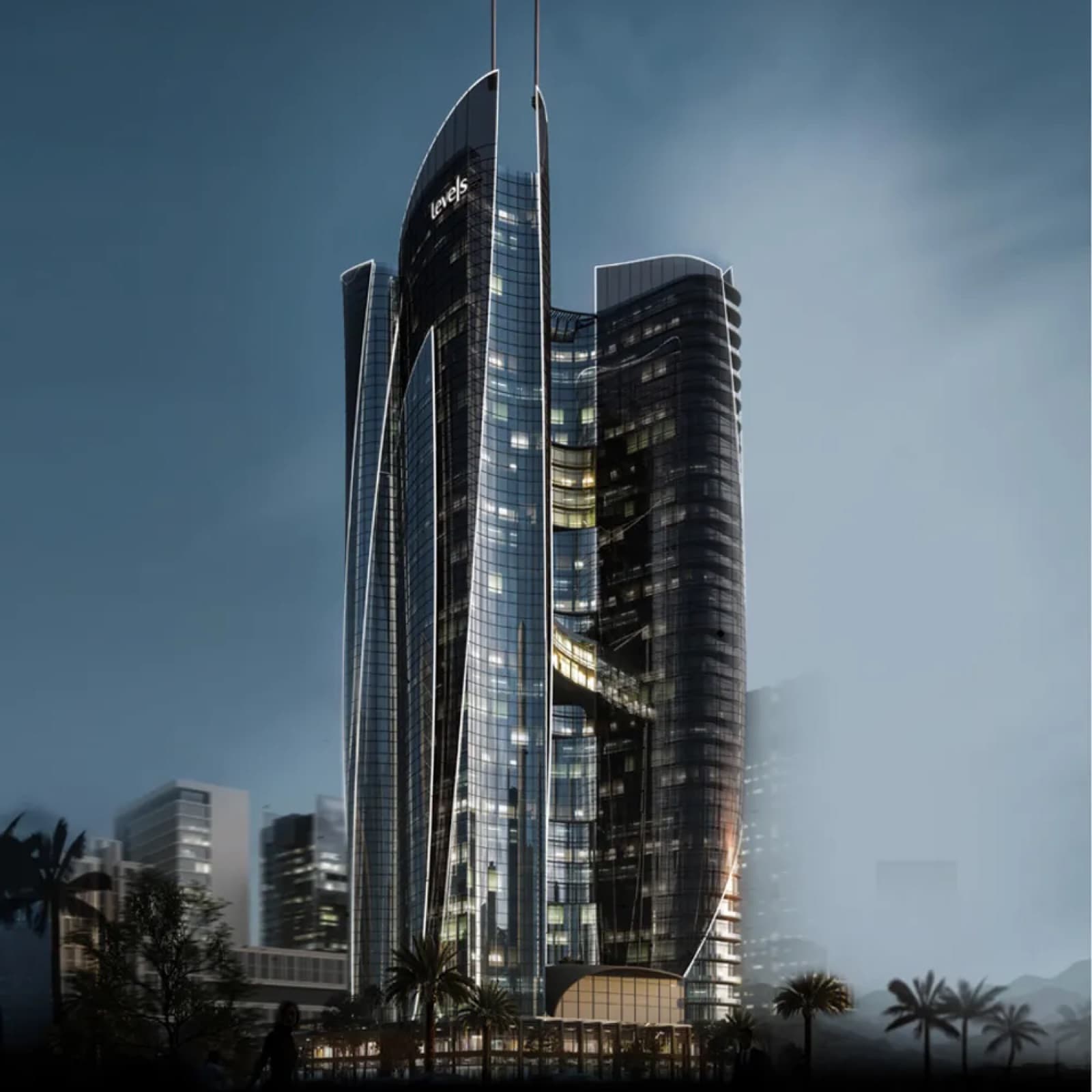 صورة من مشروع ليفيلز بيزنس تاور في Downtown الداون تاون، العاصمة الإدارية الجديدة