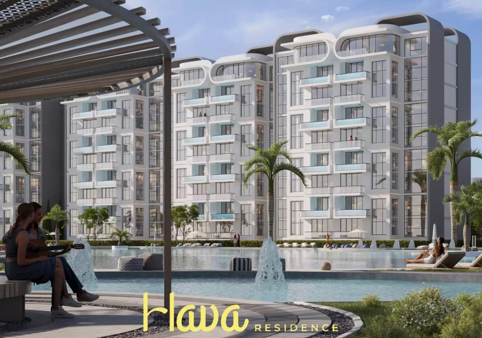 صورة من كمبوند هافا ريزيدنس في R8 الحي السكني الثامن، العاصمة الإدارية الجديدة